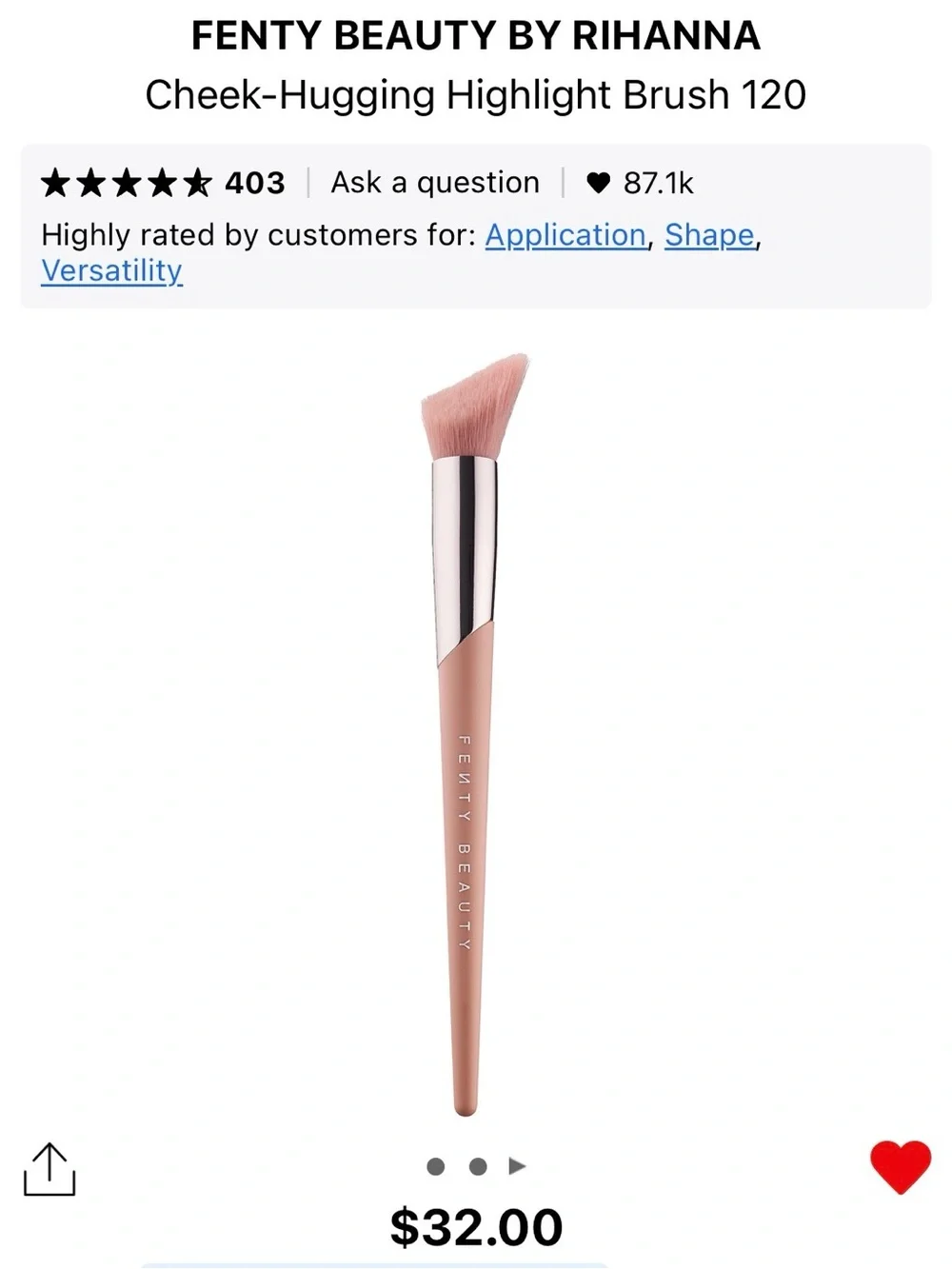 Fenty Beauty both are